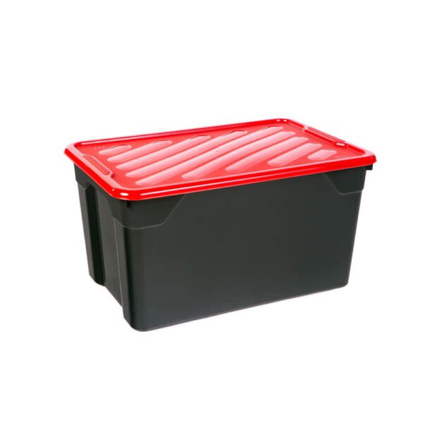 Κουτί αποθήκευσης NAK BOX 67L ΜΑΥΡΟ - ΚΟΚΚΙΝΟ