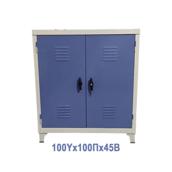 Μεταλλική Ντουλάπα Γαλβανιζέ 100x100x45cm - Image 1