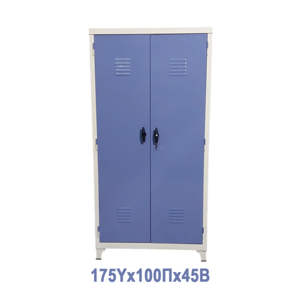 Μεταλλική Ντουλάπα Γαλβανιζέ 175x100x45cm